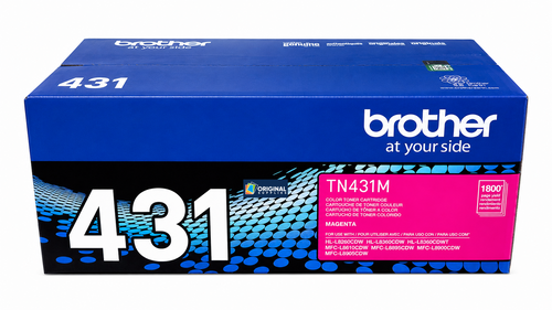 Original Brother TN-431M Magenta Laser Toner Cartridge (TN431M)