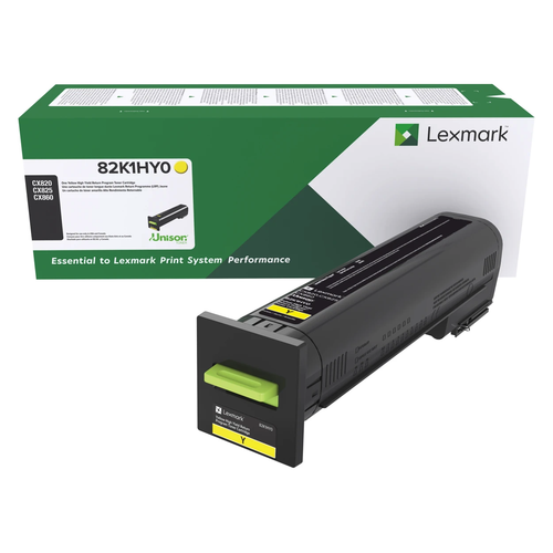 82K1HY0 | Original Lexmark Toner Cartridge – Yellow