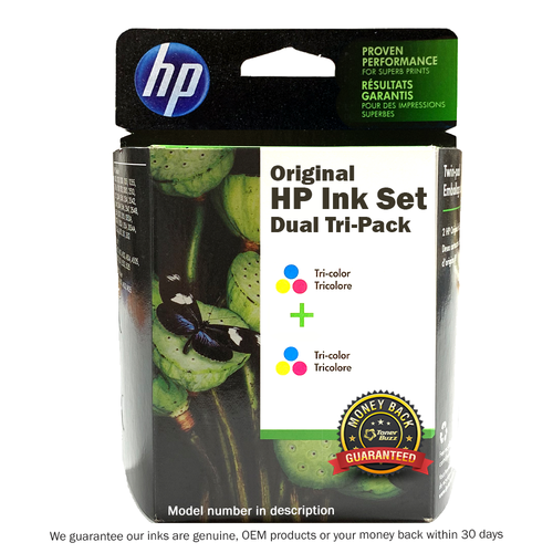 CC580FN | HP 22 | Original HP Tri-Color 2-Pack - Cyan, Magenta, Yellow