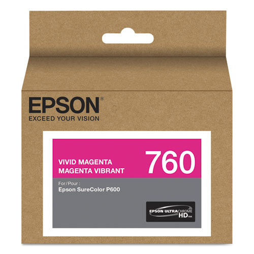 T760320 | Epson® 760 | Original Epson® UltraChrome® HD Ink Cartridge - Vivid Magenta