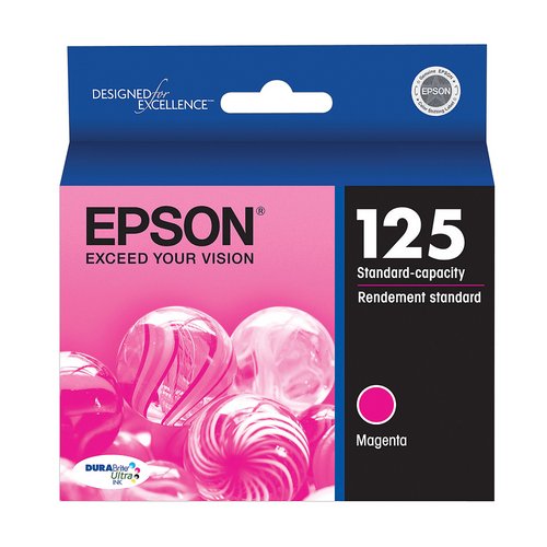 T125320-S | Epson® 125 | Original Epson® DURABrite Ultra® Ink Cartridge - Magenta