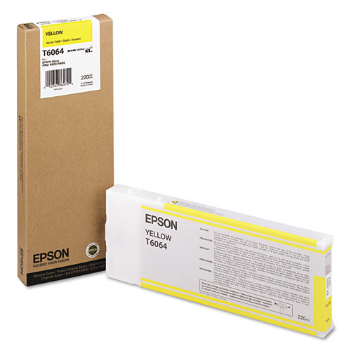 T606400 | Epson® 60 | Original Epson® UltraChrome® K3 High-Yield Ink Cartridge - Yellow