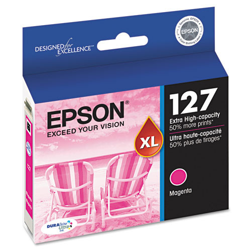 T127320-S | Epson® 127 | Original Epson® DURABrite Ultra® High-Yield Ink Cartridge - Magenta