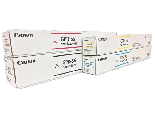 Canon GPR-56 Set | Original Canon Laser Toner Cartridges – Black, Cyan, Magenta, Yellow