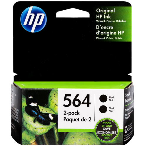 C2P51FN | HP 564 | Original HP 2-Pack Ink Cartridges – Black