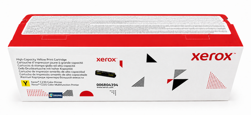 Original Xerox C230/C235 Yellow High - Yield Toner Cartridge (006R04394)