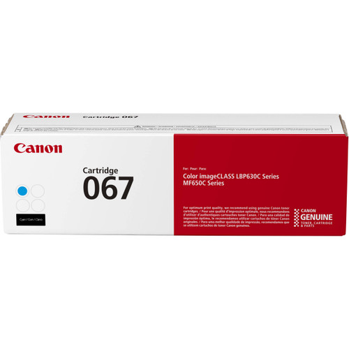 5101C001 | Canon 067 Original Canon Toner Cartridge - Cyan