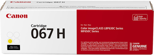 5103C001 | Canon 067 Original Canon High-Yield Toner Cartridge - Yellow