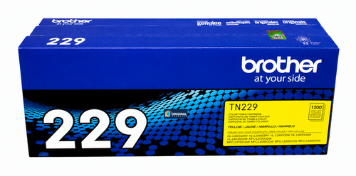 Original Brother TN229Y Yellow Toner Cartridge (TN229Y)