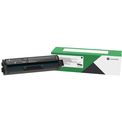 Original Lexmark C331HK0 Black High-Yield Toner Cartridge