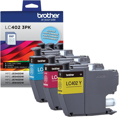LC4023PKS | Orignal Ink Cartridges 3-Pack - Cyan, Magenta, Yellow