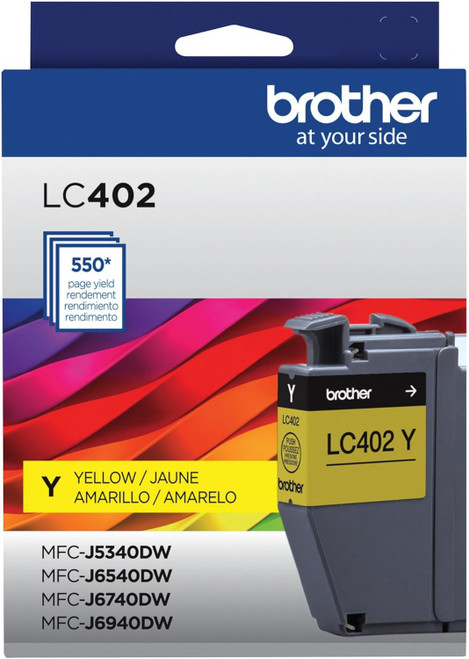 LC402Y | Original Brother Toner Cartridge – Yellow