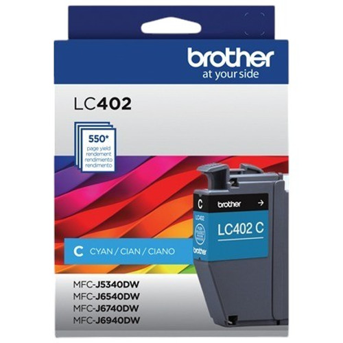 LC402C | Original Brother Toner Cartridge – Cyan