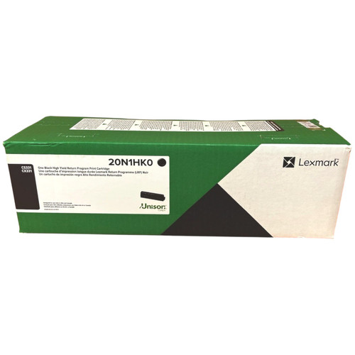 Original Lexmark CS331/CX331/CS431/CX431 Black High-Yield Toner Cartridge (20N1HK0)