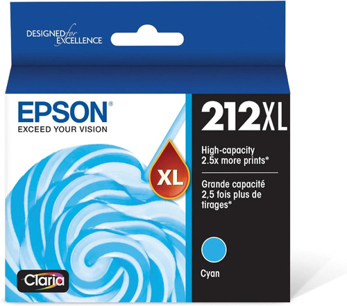 Original Epson® Claria® 212 Black High-Yield Ink Cartridge (T212XL220S)