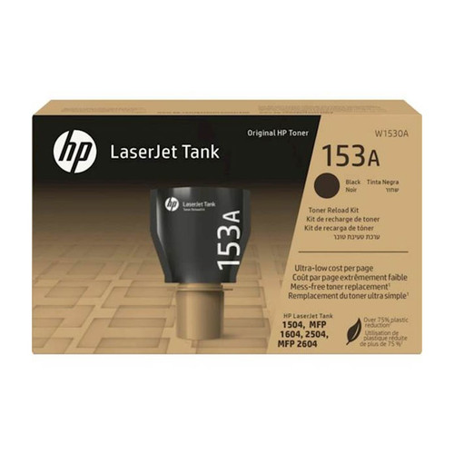 Original HP 153A Black LaserJet Tank Toner Reload Kit (W1530A)
