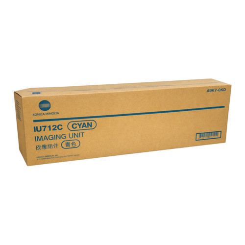 Original Konica Minolta IU-712C Cyan Imaging Unit (A9K70KD)