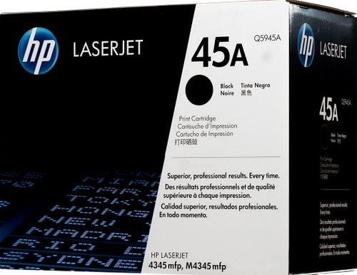 Original Hp 45a Q5945a Black Laserjet Toner Cartridge Original Supplies