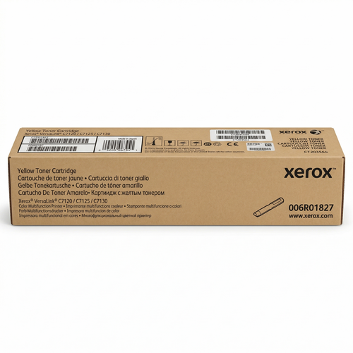 Original Xerox VersaLink C7120/25/30 Extra High-Yield Yellow Toner Cartridge (006R01827)