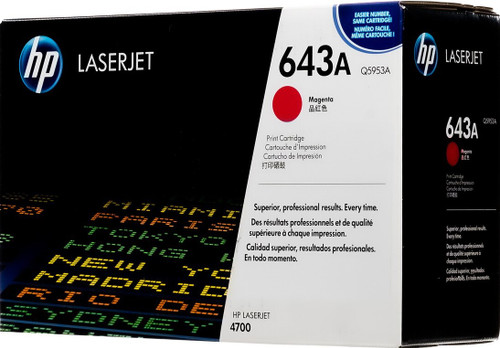 Original HP 643A Cyan Q5951A LaserJet Toner Cartridge - OriginalSupplies.com