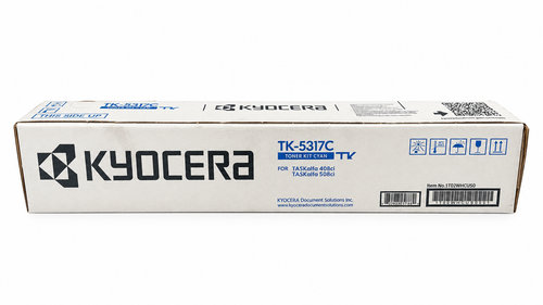 Original Kyocera 1T02WHCUS0 Cyan Toner Cartridge (TK-5317C)