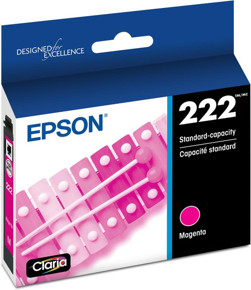 Original Epson® 222 Magenta Ink Cartridge (T222320S)