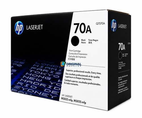 Original HP 70A Black LaserJet Toner Cartridge (Q7570A)