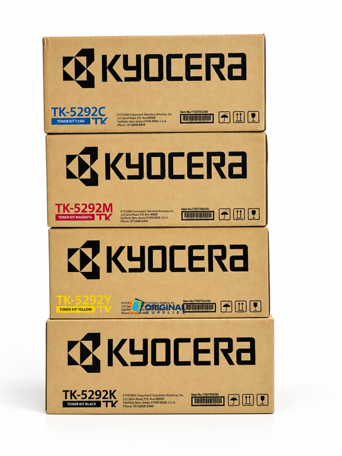 Original Kyocera TK-5292 Toner Set (TK5292K, TK5292C, TK5292M, TK5292Y)