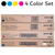 Original Xerox DocuColor 240 Black Cyan Magenta Yellow Toner Cartridge 4-Pack 006R01219 006R01220 006R01221 006R01222