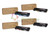 Original Xerox Phaser 6600-6605 Black Cyan Magenta Yellow Toner Cartridge 4-Pack 106R02241 106R02242 106R02243 106R02244