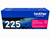 Original Brother TN-225M Magenta High-Yield Laser Toner Cartridge (TN225M)