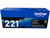 Original Brother TN-221 Laser Toner Set (TN221BK, TN221C, TN221M, TN221Y) - Black, Cyan, Magenta, Yellow