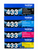 Original Brother TN-433 Laser Toner Set (TN433BK, TN433C, TN433M, TN433Y) - Black, Cyan, Magenta, Yellow