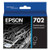 T702120-S | Epson® 702 | Original Epson® DURABrite Ultra® Ink Cartridge - Black
