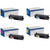 TN810XL Set | Original Brother High-Yield Toner Cartridges – Black, Cyan, Magenta, Yellow
