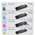 Original Dell S3840cdn/S3845cdn Standard Toner Set (50Y0W, K6PKK, JP1YT, 47J73)