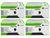 Original Lexmark C4150 Toner Set (24B6516, 24B6517, 24B6518, 24B6519)