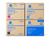Original Konica Minolta TNP27 Toner Set (A0X5133, A0X5433, A0X5333, A0X5233)