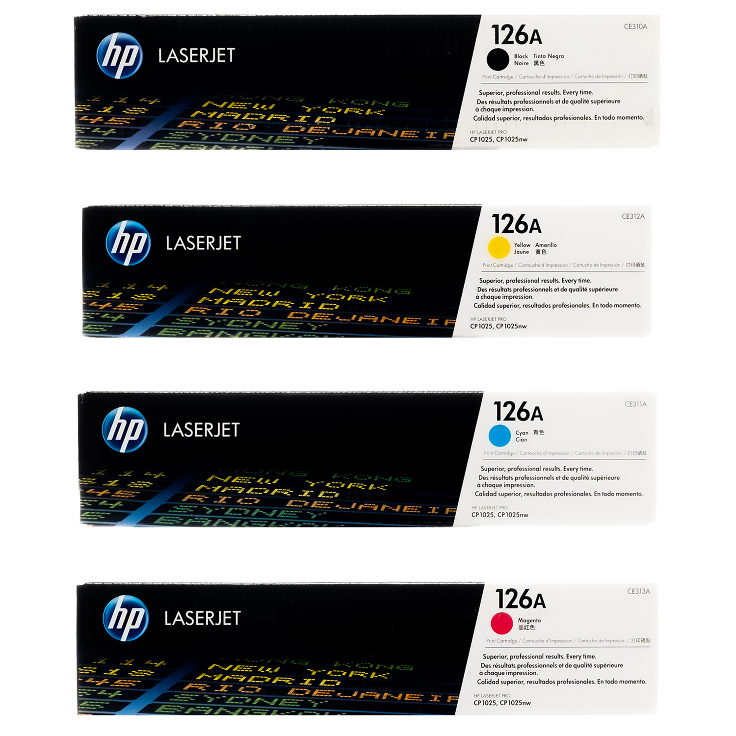 Cyan Toner Cartridge For HP CE311A / 126A – Compatible With CP1025, CP1025nw, M175a, M275