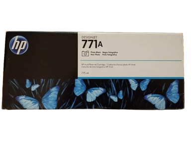 Original HP 771A Photo Black Ink Cartridge (B6Y21A)