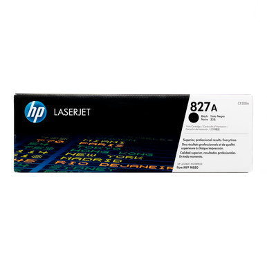 Original HP 827A Black LaserJet Toner Cartridge (CF300A)