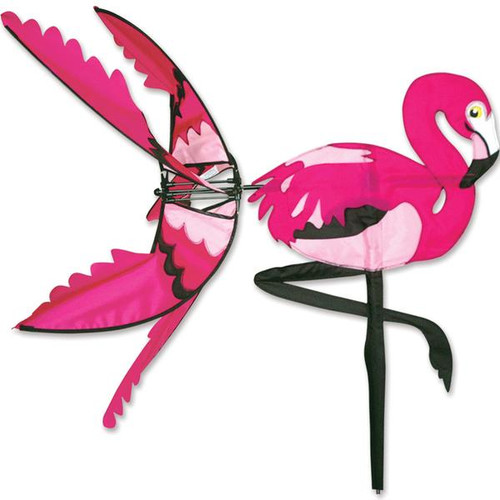 Pink Flamingo Spinner 34 in. 
Size: 34 in. x 35 in.
diameter: 32 in.