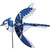 35 in. Flying Eastern Blue Jay Spinner