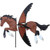 27 in. Bay Horse Spinner