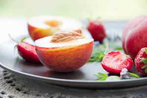 White Strawberry Peach Balsamic White Strawberry Peach Balsamic