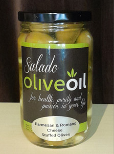 Parmesan & Romano Cheese Stuffed Olives Parmesan & Romano Cheese Stuffed Olives