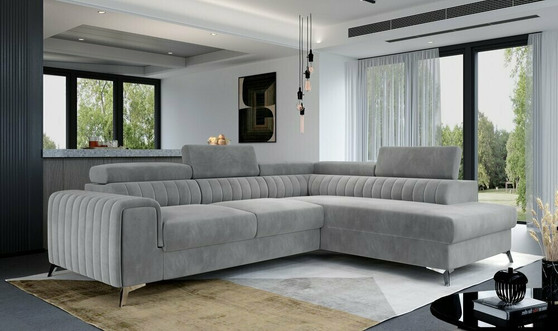 Dover corner sofa bed with storage M84