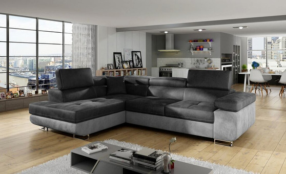 Worcester corner sofa bed with storage M97/M84