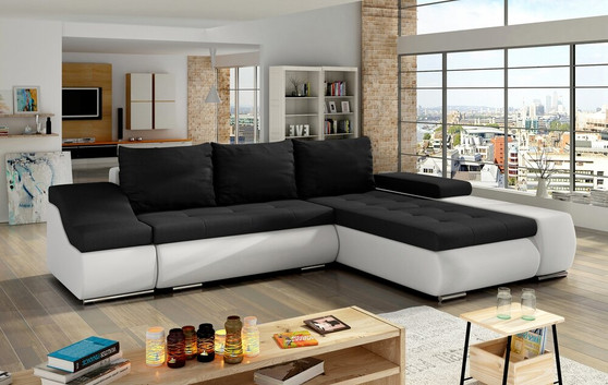 Newport corner sofa bed with storage S14/S17