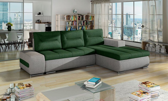 Lisburn corner sofa bed with storage M37/M90